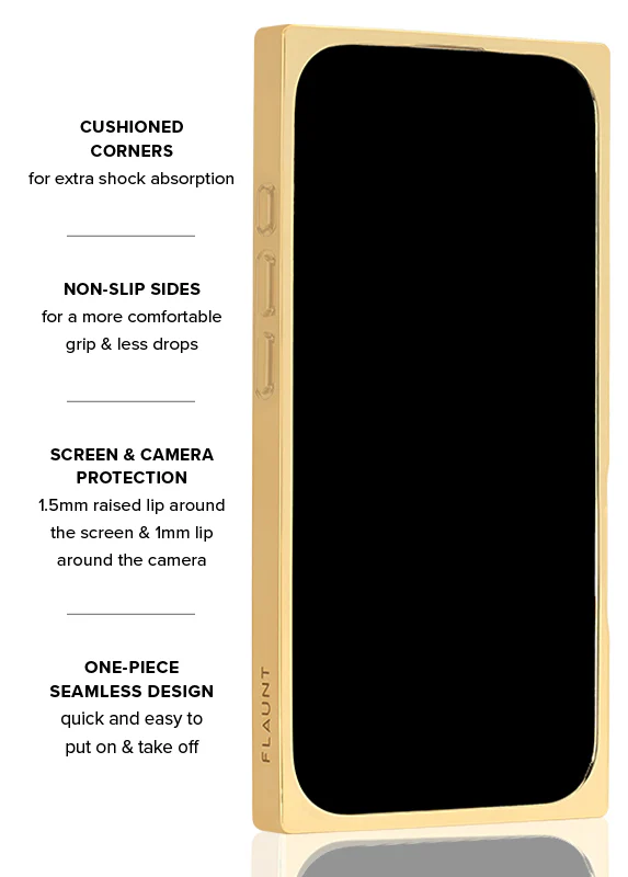 Elite Collection - SQUARE® Gold Checkered Mother of Pearl iPhone Case - Image 16