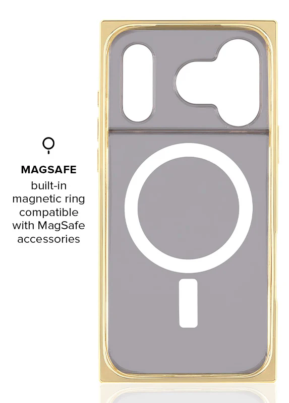 Elite Collection - SQUARE® Gold Checkered Mother of Pearl iPhone Case - Image 9