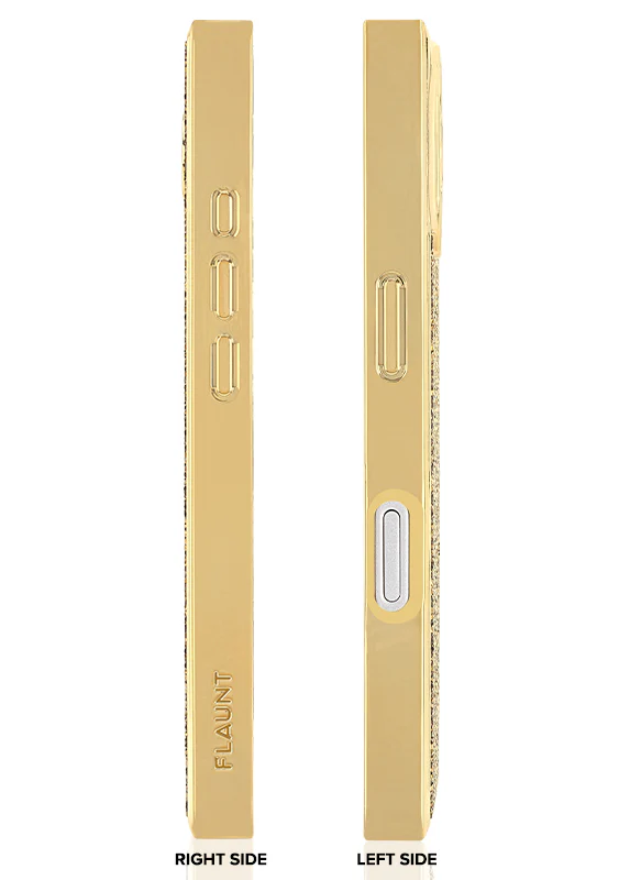 Elite Collection - SQUARE® Gold Crystal Elegance iPhone Case - Image 15