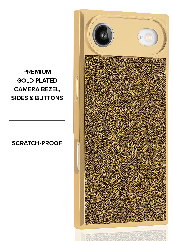 Elite Collection - SQUARE® Gold Crystal Elegance iPhone Case - Image 22