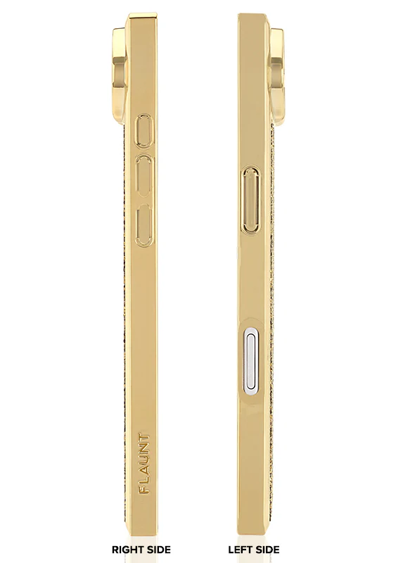 Elite Collection - SQUARE® Gold Crystal Elegance iPhone Case - Image 24