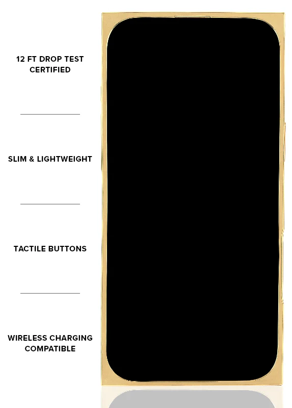 Elite Collection - SQUARE® Gold Crystal Elegance iPhone Case - Image 35