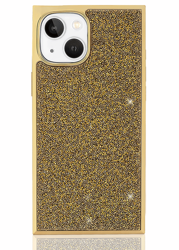 Elite Collection - SQUARE® Gold Crystal Elegance iPhone Case - Image 55
