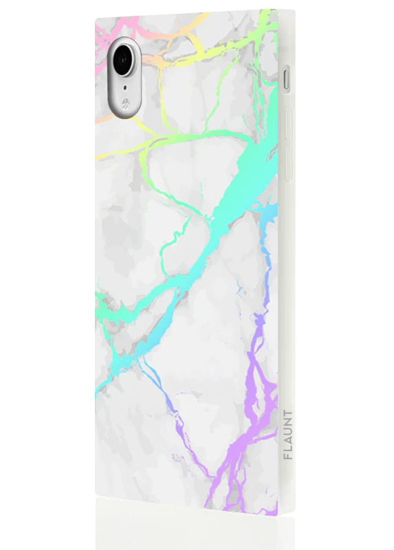 SQUARE® Holographic Marble iPhone Case - Image 10