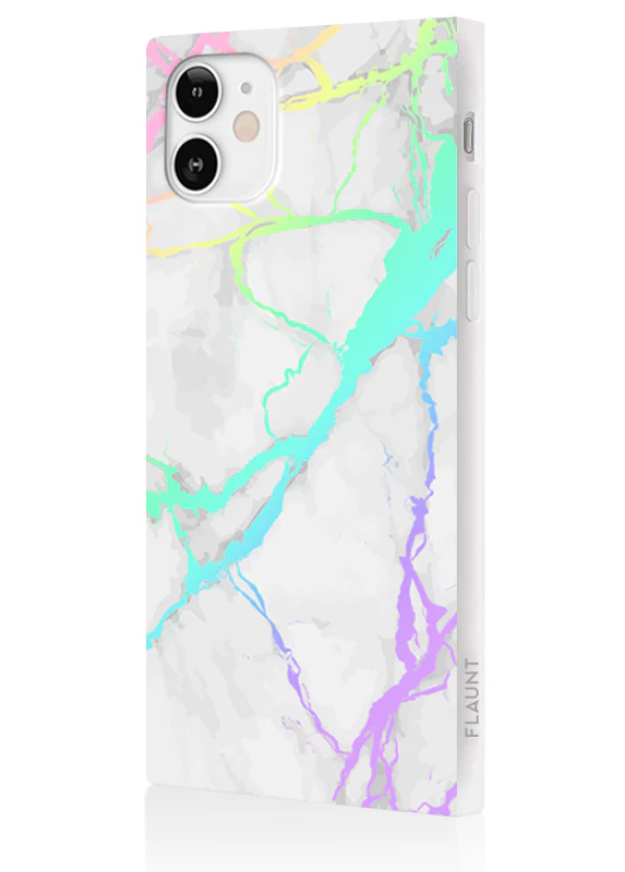 SQUARE® Holographic Marble iPhone Case - Image 22