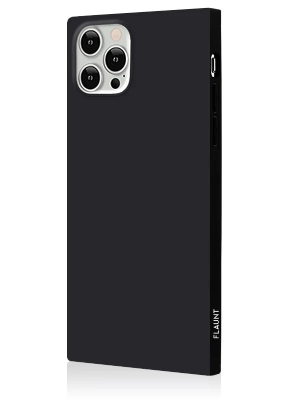 SQUARE® Matte Black iPhone Case - Image 4