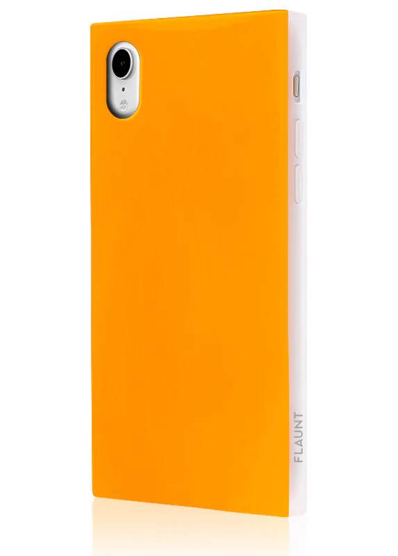 SQUARE® Neon Orange iPhone Case - Image 10