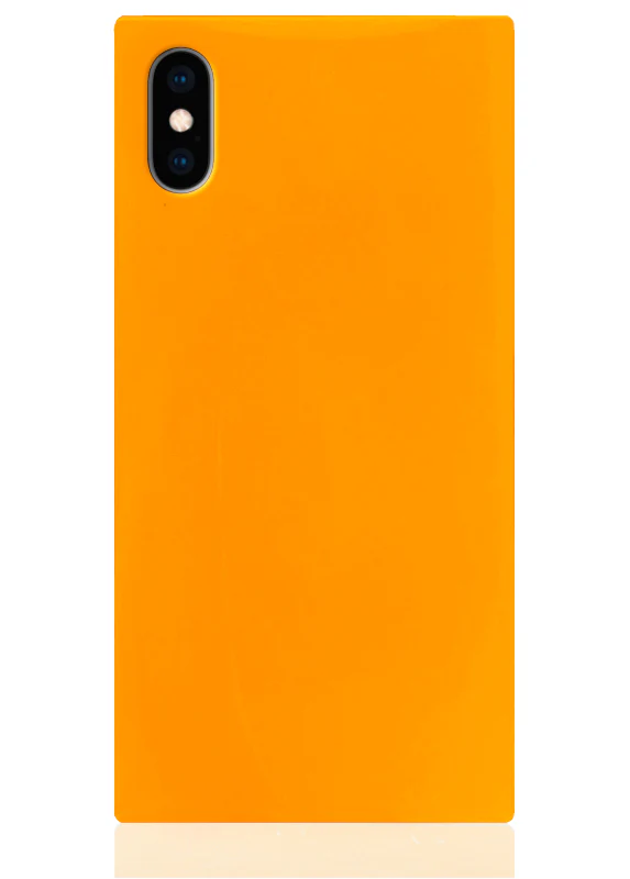 SQUARE® Neon Orange iPhone Case - Image 11