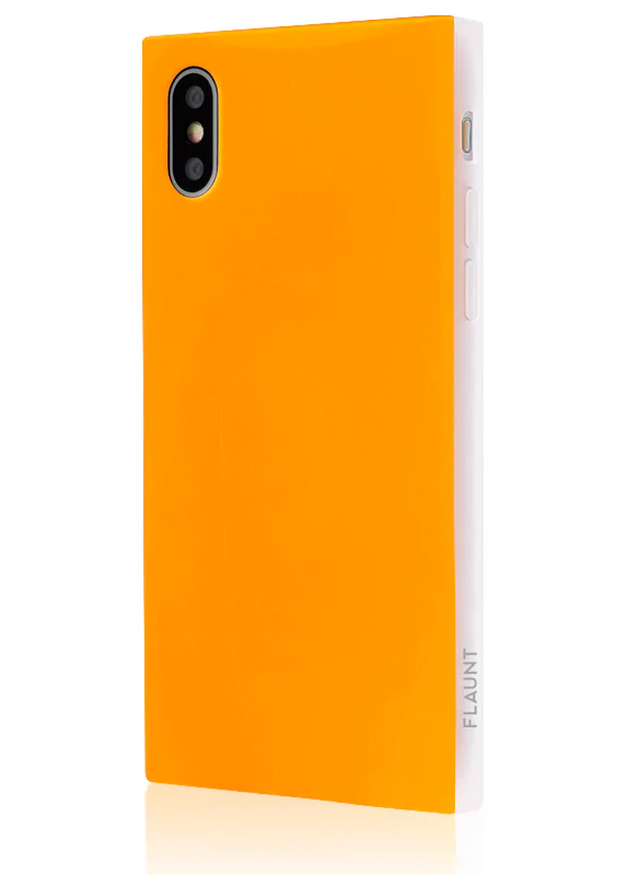 SQUARE® Neon Orange iPhone Case - Image 12