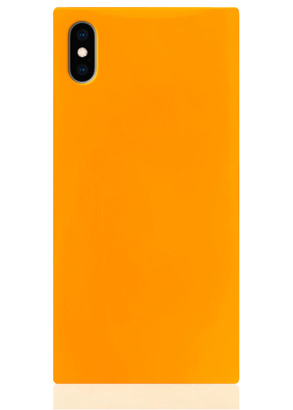 SQUARE® Neon Orange iPhone Case - Image 13