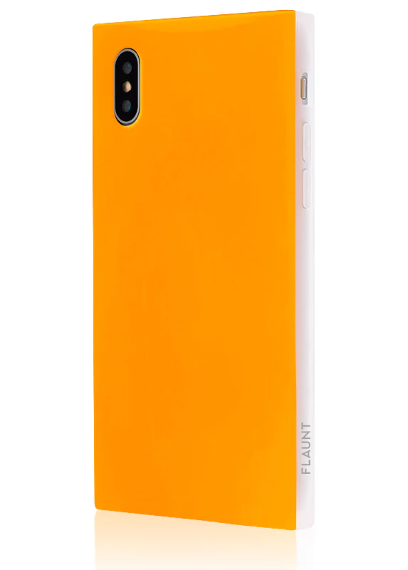 SQUARE® Neon Orange iPhone Case - Image 14