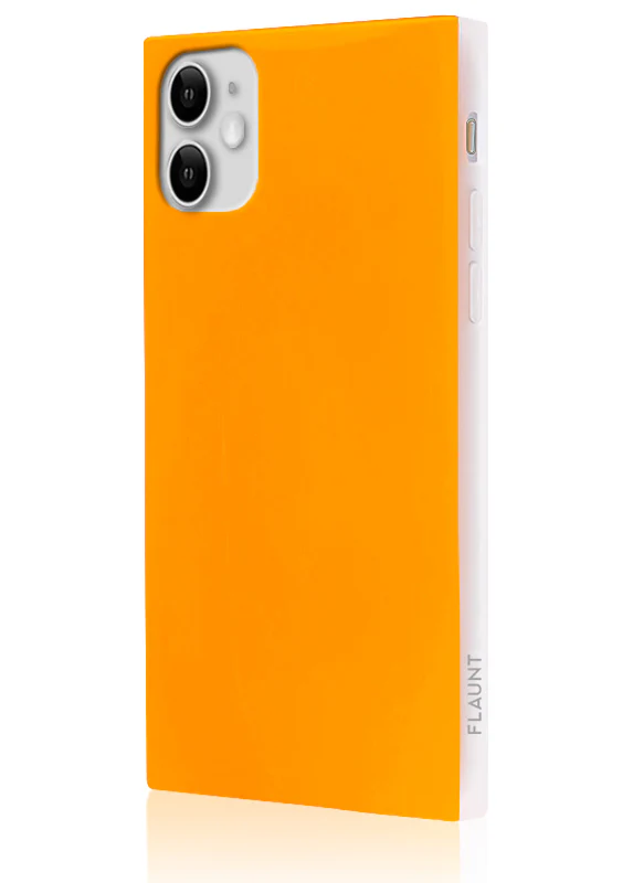 SQUARE® Neon Orange iPhone Case - Image 16