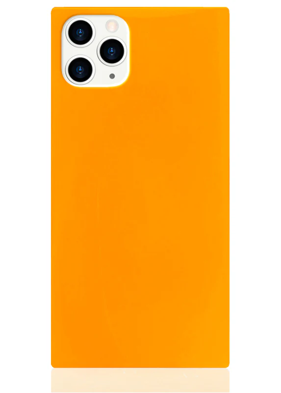 SQUARE® Neon Orange iPhone Case - Image 17