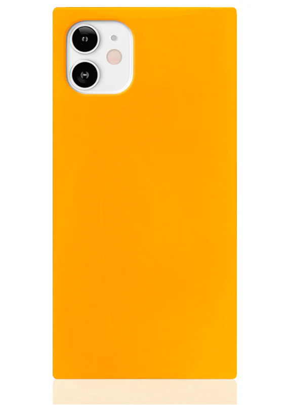SQUARE® Neon Orange iPhone Case - Image 21