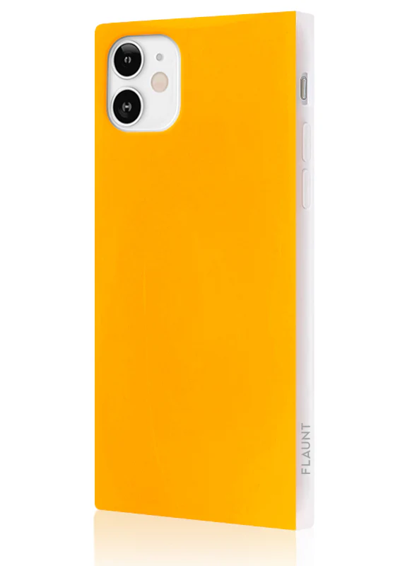 SQUARE® Neon Orange iPhone Case - Image 22