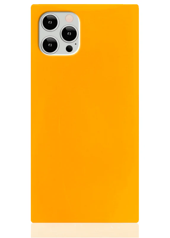 SQUARE® Neon Orange iPhone Case - Image 23