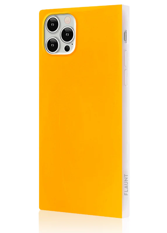 SQUARE® Neon Orange iPhone Case - Image 24