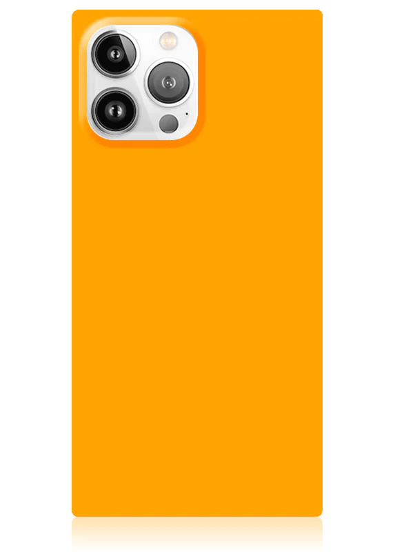 SQUARE® Neon Orange iPhone Case - Image 27