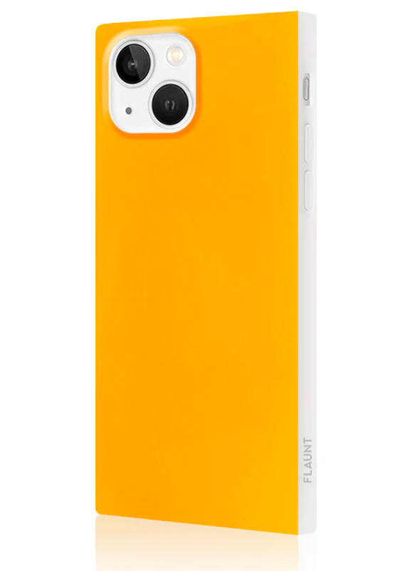 SQUARE® Neon Orange iPhone Case - Image 38