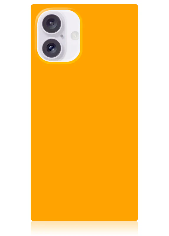 SQUARE® Neon Orange iPhone Case - Image 49