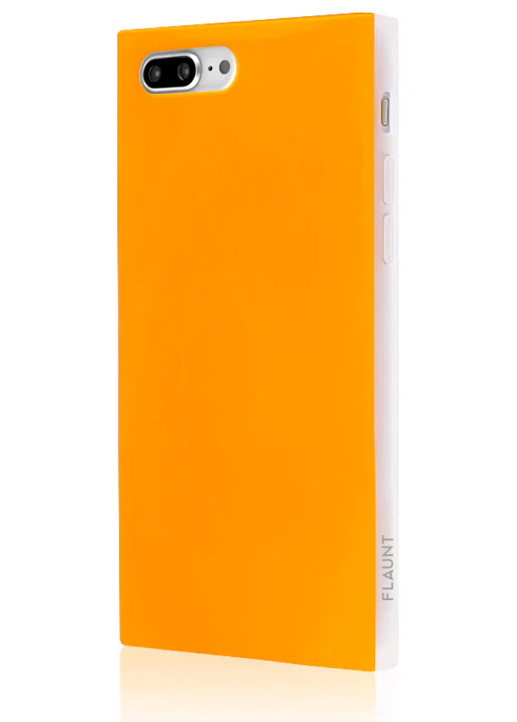 SQUARE® Neon Orange iPhone Case - Image 8