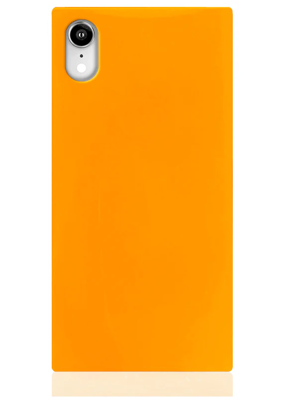 SQUARE® Neon Orange iPhone Case - Image 9