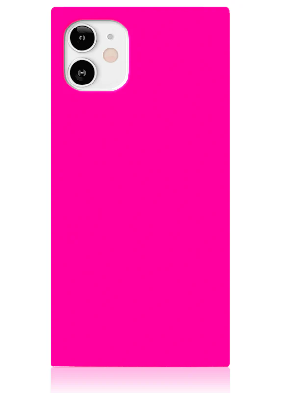SQUARE® Neon Pink iPhone Case - Image 21