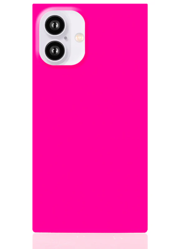 SQUARE® Neon Pink iPhone Case - Image 75