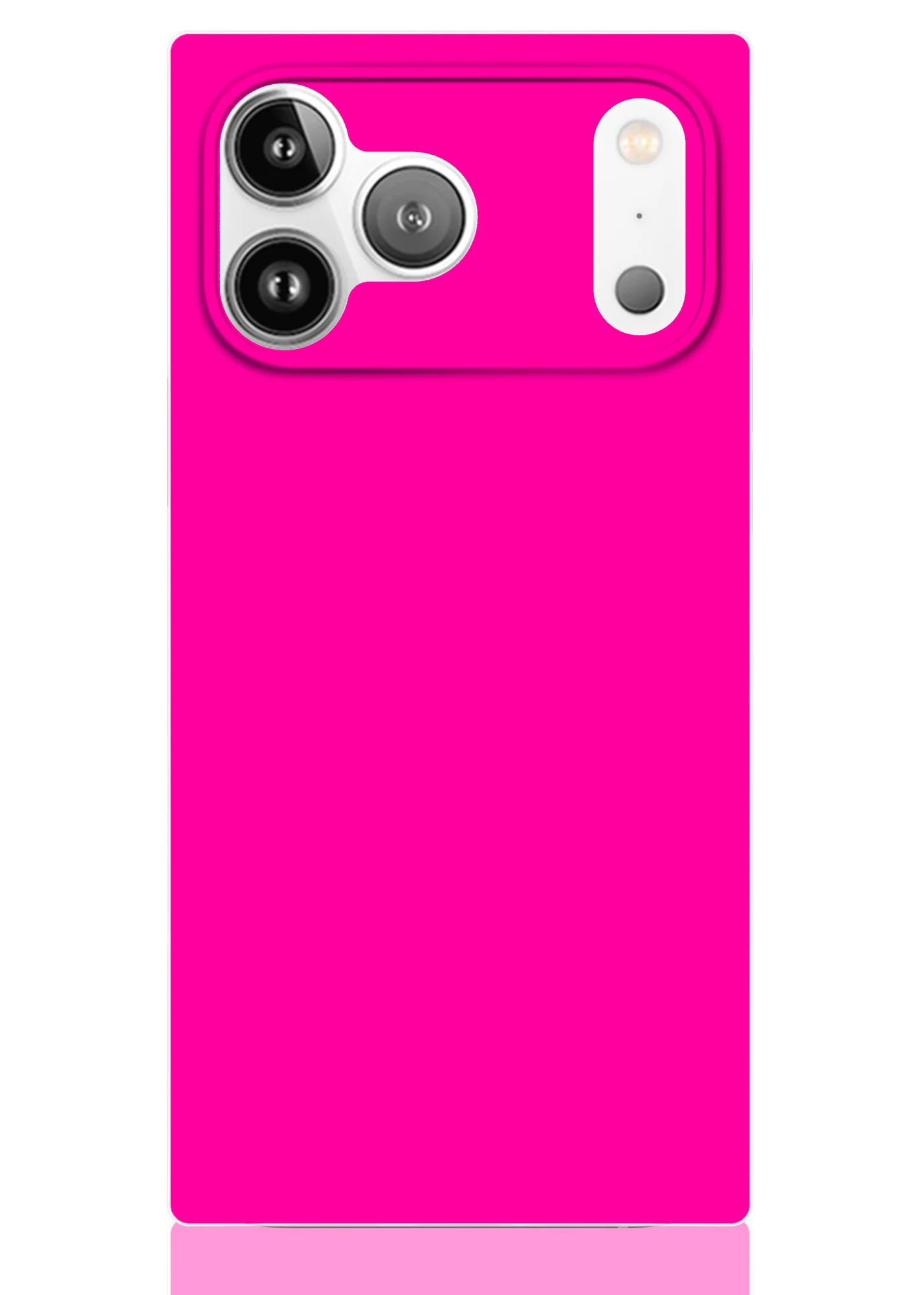 SQUARE® Neon Pink iPhone Case - Image 79