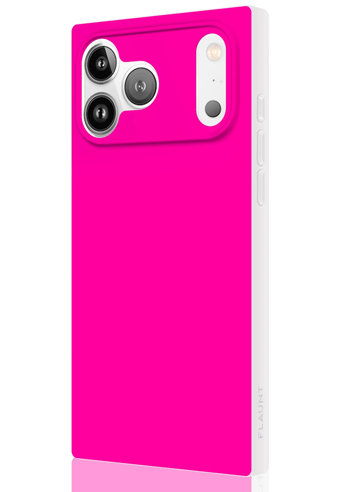 SQUARE® Neon Pink iPhone Case - Image 80