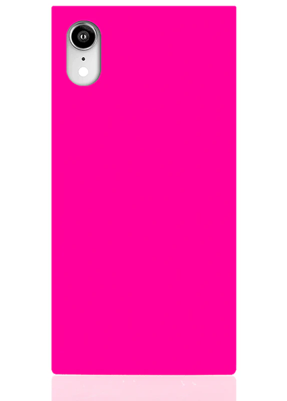 SQUARE® Neon Pink iPhone Case - Image 9