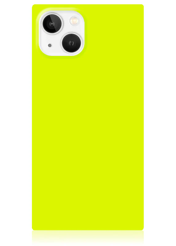 SQUARE® Neon Yellow iPhone Case - Image 31