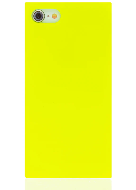 SQUARE® Neon Yellow iPhone Case - Image 5