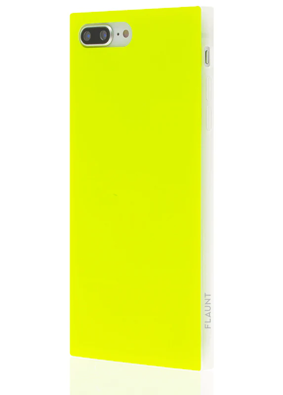SQUARE® Neon Yellow iPhone Case - Image 8