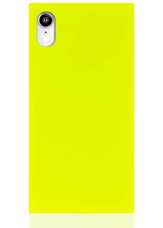 SQUARE® Neon Yellow iPhone Case - Image 9