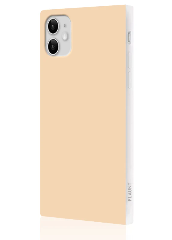 SQUARE® Nude Almond iPhone Case - Image 12