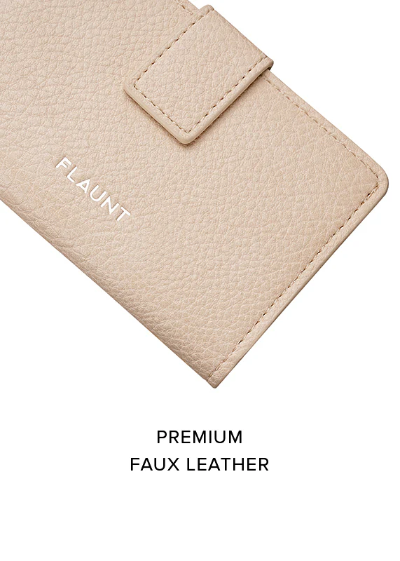 Nude Faux Leather MagSafe Wallet (Works with MagSafe Cases Only) - Image 5