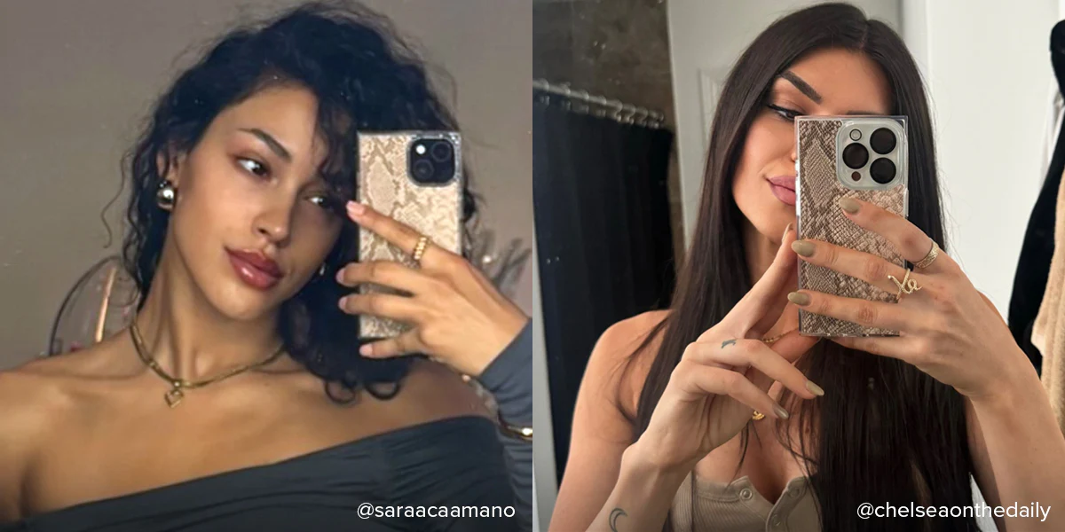 SQUARE® Nude Python Faux Leather iPhone Case - Image 43