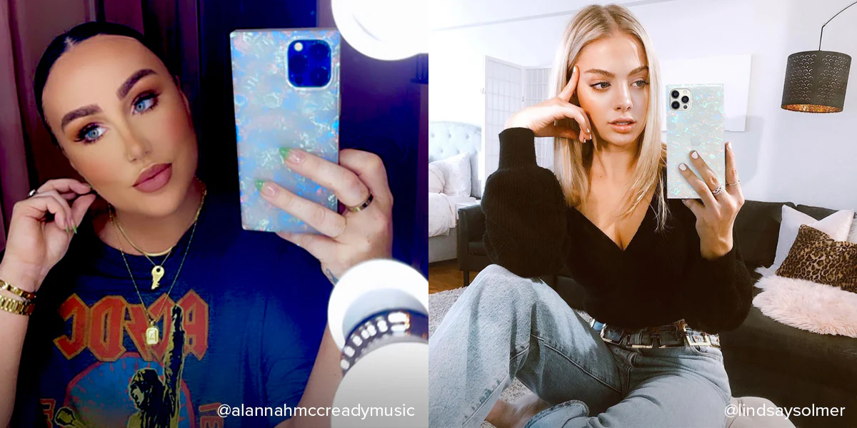 SQUARE® Opal Shell iPhone Case - Image 97