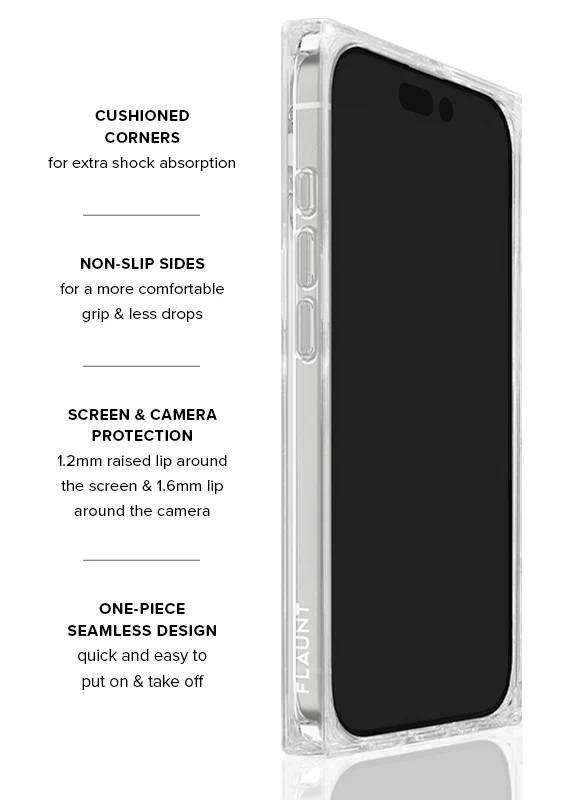 SQUARE® Orange Mother of Pearl iPhone Case - Image 54