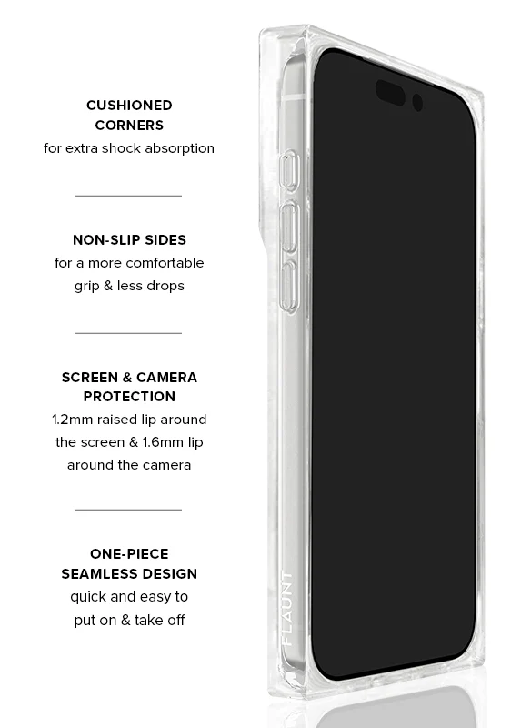 SQUARE® Orange Mother of Pearl iPhone Case - Image 64