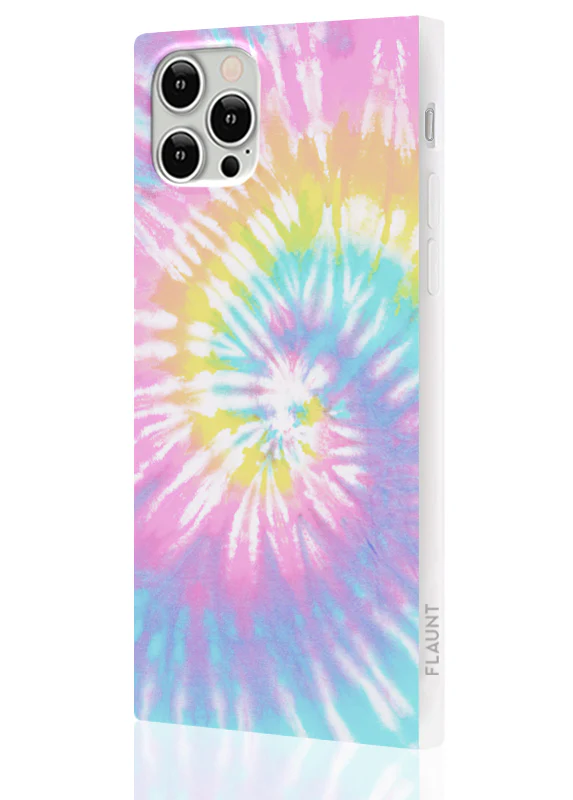 SQUARE® Pastel Tie Dye iPhone Case - Image 4