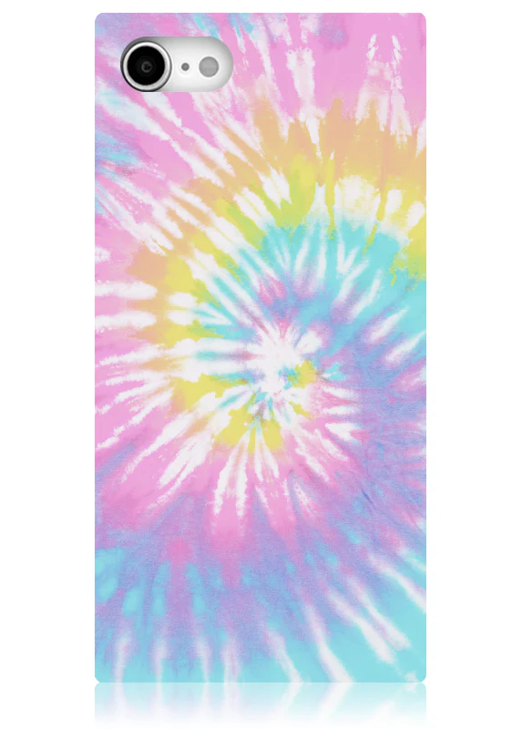 SQUARE® Pastel Tie Dye iPhone Case - Image 5