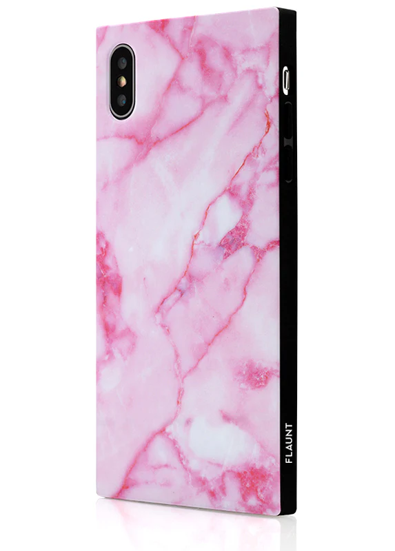 SQUARE® Pink Marble iPhone Case - Image 10