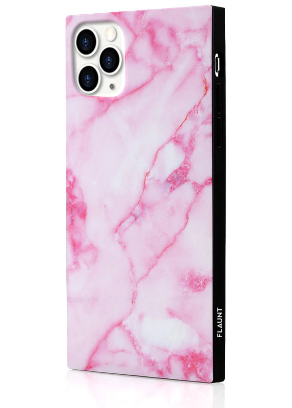 SQUARE® Pink Marble iPhone Case - Image 16