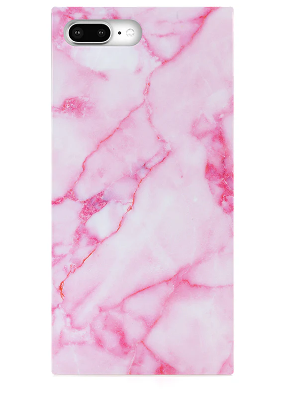 SQUARE® Pink Marble iPhone Case - Image 5