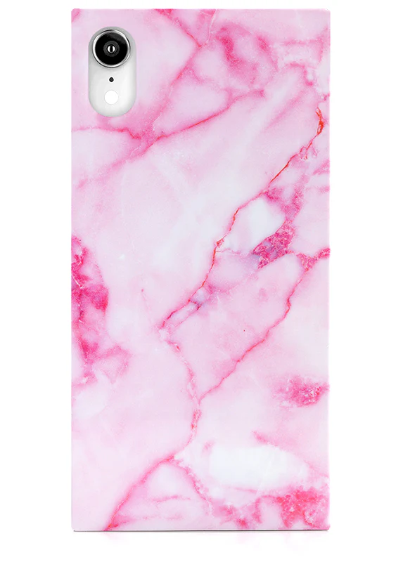 SQUARE® Pink Marble iPhone Case - Image 7