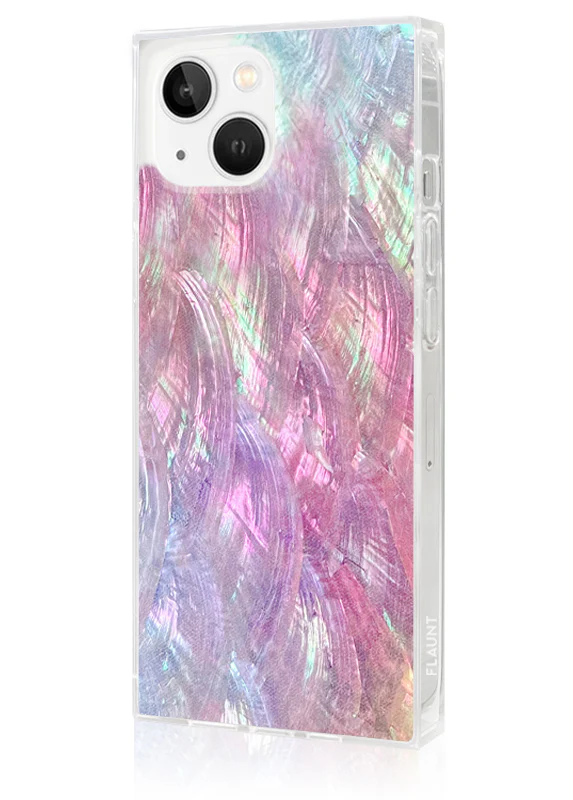 SQUARE® Pink Mother of Pearl iPhone Case - Image 34