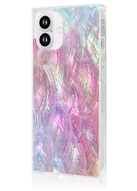 SQUARE® Pink Mother of Pearl iPhone Case - Image 58