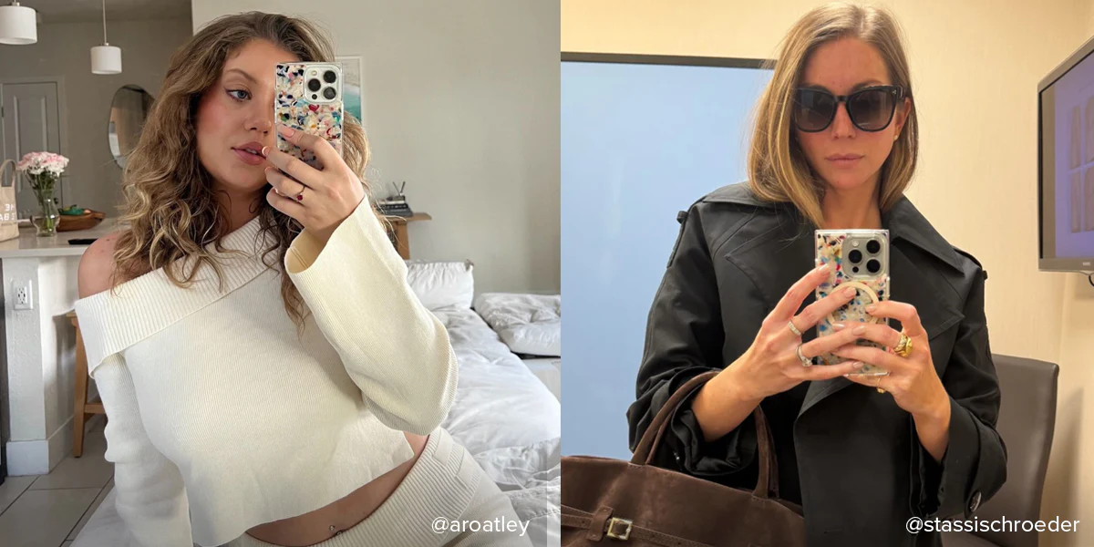 SQUARE® Rainbow Confetti Tortoise Shell iPhone Case - Image 82